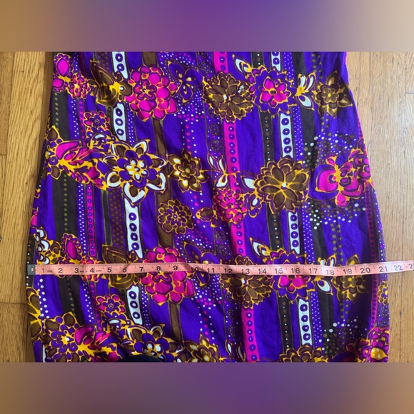 70s Vintage Acrylic Barkcloth Honeymoon Set - Dress and Shirt - Picture 11 of 14